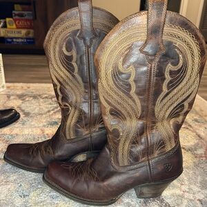 Ariat Brown Western Cowboy Boots